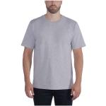 Graue Langärmelige Carhartt T-Shirts aus Baumwolle für Herren Größe XL 