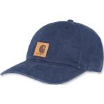 Marineblaue Carhartt Odessa Vegane Snapback-Caps mit Klettverschluss aus Baumwolle für Herren 