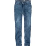 Reduzierte Blaue Carhartt Rugged Flex Slim Fit Jeans aus Denim für Damen Größe 6 XL 