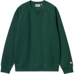 Grüne Streetwear Carhartt Chase Herrensweatshirts Größe M 