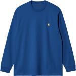 Blaue Streetwear Carhartt Chase T-Shirts aus Denim für Herren Größe L für den für den Frühling 