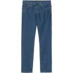 Blaue Loose Fit Carhartt Klondike Stonewashed Jeans aus Denim für Herren Größe S Weite 30, Länge 32 
