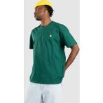 Grüne Streetwear Carhartt Chase T-Shirts für Herren Größe XXL 