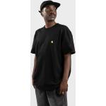 Schwarze Streetwear Carhartt Chase T-Shirts für Herren Größe XL 