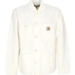 Weiße Streetwear Carhartt Michigan Herrenmäntel Größe L 