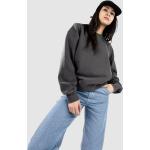 Graue Bestickte Streetwear Carhartt Work In Progress Damensweatshirts aus Baumwolle Größe XS 