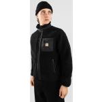 Schwarze Streetwear Carhartt Work In Progress Winterjacken aus Fleece für Herren Größe XXL für den für den Winter 