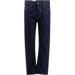 Reduzierte Blaue Carhartt Work In Progress Straight Leg Jeans mit Knopf aus Baumwolle für Herren 
