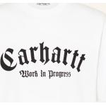Schwarze Carhartt Work In Progress Bio T-Shirts aus Baumwolle für Herren Größe XL 