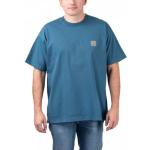 Reduzierte Blaue Carhartt Work In Progress T-Shirts aus Baumwolle für Herren Größe M für den für den Sommer 