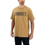 Reduzierte Bunte Camouflage Carhartt Workwear T-Shirts für Herren Größe S 