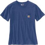 Carhartt Workwear Pocket Damen T-Shirt, blau, Größe XL