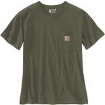 Carhartt Workwear Pocket Damen T-Shirt, grün, Größe XS
