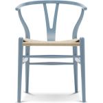 Carl Hansen Wishbone Chair CH24 | Stahlblau / Natur CH24 NCSS3030-B