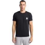 Schwarze Carlo Colucci T-Shirts aus Baumwolle für Herren Größe M 2-teilig 