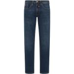 Blaue Carlo Colucci Stretch-Jeans aus Baumwolle für Herren Größe XXL Weite 38, Länge 30 