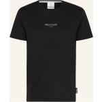 Reduzierte Schwarze Carlo Colucci T-Shirts aus Baumwolle für Herren Übergrößen 