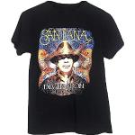 Carlos Santana Divination Tour 2018 T Shirt Small Rock & Roll Concerts Black