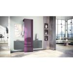 Violette Minimalistische Garderoben & Garderobenmöbel matt Breite 0-50cm, Höhe 150-200cm 