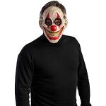 Bunte Clown-Masken & Harlekin-Masken Größe L 