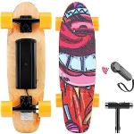 Caroma Elektro Skateboard mit Fernbedienung, 350W