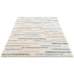Reduzierte Cremefarbene Gestreifte Moderne Carpet City Shaggy Teppiche aus Textil 240x340 
