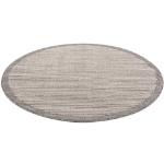 Reduzierte Braune Moderne Carpet City Runde Runde Teppiche 160 cm aus Polypropylen 