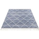 Reduzierte Blaue Moderne Carpet City Kurzflorteppiche aus Polypropylen 200x290 