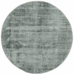 Reduzierte Mintgrüne Moderne Runde Runde Teppiche 160 cm aus Viskose 