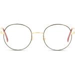 Goldene CARRERA Vollrand Brillen aus Metall für Herren 