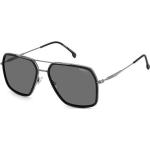 Schwarze CARRERA Quadratische Sonnenbrillen polarisiert aus Metall für Herren 