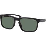 Schwarze CARRERA Quadratische Sonnenbrillen polarisiert aus Kunststoff für Herren 