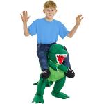 Grüne Meme / Theme Dinosaurier Dinosaurier-Kostüme aus Polyester für Kinder Größe 134 