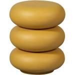 Gelbe Carryhome Beistelltische & Ablagetische aus Keramik Breite 0-50cm, Höhe 0-50cm, Tiefe 0-50cm 