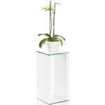 Weiße Carryhome Quadratische Blumenhocker & Blumentische Breite 0-50cm, Höhe 0-50cm, Tiefe 0-50cm 