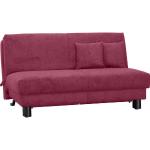 Rote Carryhome Zweisitzer-Sofas aus Textil Breite 100-150cm, Höhe 100-150cm, Tiefe 50-100cm 2 Personen 