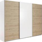 Weiße Moderne Boxxx Landhaus-Kleiderschränke aus Eiche Breite 250-300cm, Höhe 200-250cm, Tiefe 50-100cm 