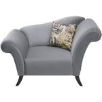Hellgraue Vintage Carryhome Lounge Sessel aus Buche Breite 100-150cm, Höhe 100-150cm, Tiefe 50-100cm 