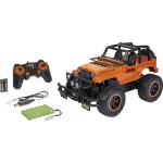 CARSON 1:12 Jeep Wrangler 2.4G 100% RTR orange R/C Spielzeugauto, Mehrfarbig