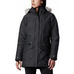 Reduzierte Schwarze Wasserdichte Atmungsaktive Columbia Carson Pass 3-in-1 Jacken mit Reißverschluss aus Nylon für Damen Größe S 