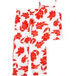 Reduzierte Weiße Blumenmuster Carter's Kinderschlafanzüge & Kinderpyjamas aus Polyester für Mädchen Größe 134 