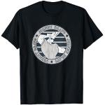 Cartoon Network Johnny Bravo Grey Circle T-Shirt