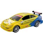 Cartronic Typ Opel Astra V8 gelb-blau Automodell Rennauto Slotcar 1:24