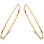 Goldene Elegante Muschel-Ohrringe & Perlmutt-Ohrringe mit Ländermotiv aus Silber 14 Karat für Damen 