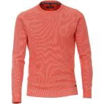 Reduzierte Orange Unifarbene Casual Langärmelige CasaModa Rundhals-Ausschnitt Rundhals-Pullover aus Baumwolle für Herren Größe 6 XL 