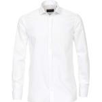 Weiße Unifarbene CasaModa Hemden mit Umschlagmanschette aus Baumwolle für Herren Größe 4 XL 