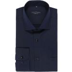 Blaue Unifarbene Langärmelige CasaModa Kentkragen Hemden mit Kent-Kragen aus Baumwolle für Herren Größe 7 XL 
