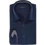 Blaue Langärmelige CasaModa Kentkragen Hemden mit Kent-Kragen aus Baumwolle für Herren Größe 7 XL 