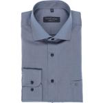 Blaue Langärmelige CasaModa Kentkragen Hemden mit Kent-Kragen aus Baumwolle für Herren Größe 6 XL 