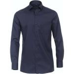 Reduzierte Marineblaue Langärmelige CasaModa Kentkragen Hemden mit Kent-Kragen aus Baumwolle für Herren Größe 5 XL 